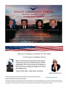 Senate Forum Flyer